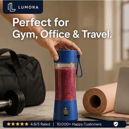 Lumora™ Portable Blender | Fresh Smoothies Anywhere in 30 seconds
