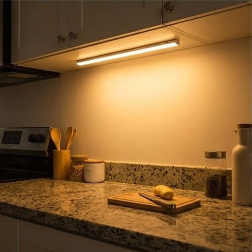 Lumora™ Motion Sensor LED Light Bar – Rechargeable Wireless Under Cabinet Light